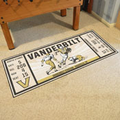 Vanderbilt Commodores Ticket Runner Rug - 30in. x 72in., 33744