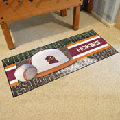 Virginia Tech Hokies Baseball Runner Rug - 30in. x 72in., 33928