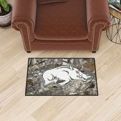 Arkansas Razorbacks Camo Starter Mat Accent Rug - 19in. x 30in., 33974