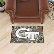 Georgia Tech Yellow Jackets Camo Starter Mat Accent Rug - 19in. x 30in., 34001