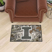 Illinois Illini Camo Starter Mat Accent Rug - 19in. x 30in., 34004