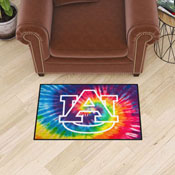 Auburn Tigers Tie Dye Starter Mat Accent Rug - 19in. x 30in., 34014