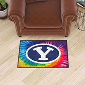 BYU Cougars Tie Dye Starter Mat Accent Rug - 19in. x 30in., 34018