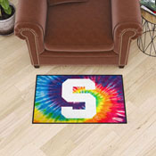 Michigan State Spartans Tie Dye Starter Mat Accent Rug - 19in. x 30in., 34034