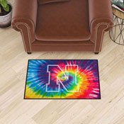 Nebraska Cornhuskers Tie Dye Starter Mat Accent Rug - 19in. x 30in., 34039