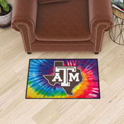 Texas A&M Aggies Tie Dye Starter Mat Accent Rug - 19in. x 30in., 34054