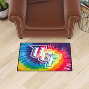 Central Florida Knights Tie Dye Starter Mat Accent Rug - 19in. x 30in., 34058