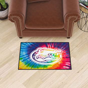 Florida Gators Tie Dye Starter Mat Accent Rug - 19in. x 30in., 34059