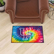 Houston Cougars Tie Dye Starter Mat Accent Rug - 19in. x 30in., 34061