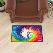 Louisville Cardinals Tie Dye Starter Mat Accent Rug - 19in. x 30in., 34066