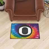 Oregon Ducks Tie Dye Starter Mat Accent Rug - 19in. x 30in., 34072