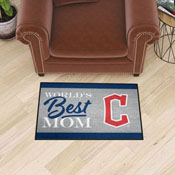 Cleveland Guardians World's Best Mom Starter Mat Accent Rug - 19in. x 30in., 34094