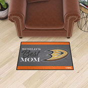 Anaheim Ducks World's Best Mom Starter Mat Accent Rug - 19in. x 30in., 34137