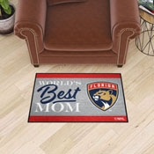 Florida Panthers World's Best Mom Starter Mat Accent Rug - 19in. x 30in., 34149