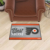Philadelphia Flyers World's Best Mom Starter Mat Accent Rug - 19in. x 30in., 34158