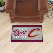 Cleveland Cavaliers World's Best Mom Starter Mat Accent Rug - 19in. x 30in., 34174
