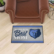 Memphis Grizzlies World's Best Mom Starter Mat Accent Rug - 19in. x 30in., 34183