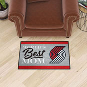 Portland Trail Blazers World's Best Mom Starter Mat Accent Rug - 19in. x 30in., 34193