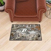Baltimore Ravens Camo Starter Mat Accent Rug - 19in. x 30in., 34213