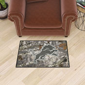 Detroit Lions Camo Starter Mat Accent Rug - 19in. x 30in., 34221