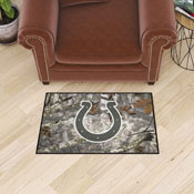 Indianapolis Colts Camo Starter Mat Accent Rug - 19in. x 30in., 34224