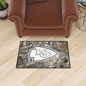 Kansas City Chiefs Camo Starter Mat Accent Rug - 19in. x 30in., 34226
