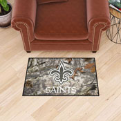 New Orleans Saints Camo Starter Mat Accent Rug - 19in. x 30in., 34233