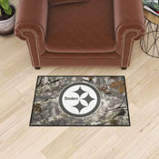 Pittsburgh Steelers Camo Starter Mat Accent Rug - 19in. x 30in., 34237
