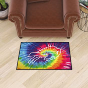 Buffalo Bills Tie Dye Starter Mat Accent Rug - 19in. x 30in., 34246