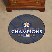 Houston Astros 2022 MLB World Series Champions Baseball Mat, 34276