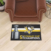 Pittsburgh Penguins Dynasty Starter Mat Accent Rug - 19in. x 30in., 34297