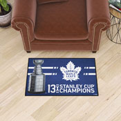 Toronto Maple Leafs Dynasty Starter Mat Accent Rug - 19in. x 30in., 34299