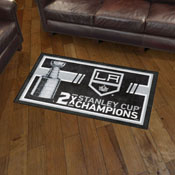 Los Angeles Kings Dynasty 3ft. x 5ft. Plush Area Rug, 34318