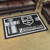 Los Angeles Kings Dynasty 4ft. x 6ft. Plush Area Rug, 34319
