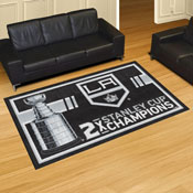 Los Angeles Kings Dynasty 5ft. x 8ft. Plush Area Rug, 34320