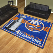 New York Islanders Dynasty 8ft. x 10ft. Plush Area Rug, 34333