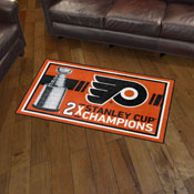 Philadelphia Flyers Dynasty 3ft. x 5ft. Plush Area Rug, 34338