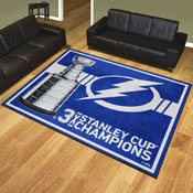 Tampa Bay Lightning Dynasty 8ft. x 10ft. Plush Area Rug, 34349