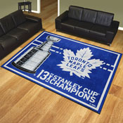 Toronto Maple Leafs Dynasty 8ft. x 10ft. Plush Area Rug, 34353
