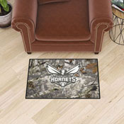 Charlotte Hornets Camo Starter Mat Accent Rug - 19in. x 30in., 34372