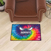 Charlotte Hornets Tie Dye Starter Mat Accent Rug - 19in. x 30in., 34373