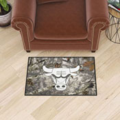 Chicago Bulls Camo Starter Mat Accent Rug - 19in. x 30in., 34374