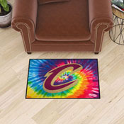 Cleveland Cavaliers Tie Dye Starter Mat Accent Rug - 19in. x 30in., 34377