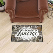 Los Angeles Lakers Camo Starter Mat Accent Rug - 19in. x 30in., 34392