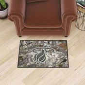 Miami Heat Camo Starter Mat Accent Rug - 19in. x 30in., 34396