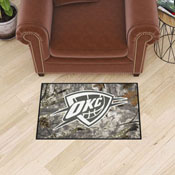 Oklahoma City Thunder Camo Starter Mat Accent Rug - 19in. x 30in., 34406