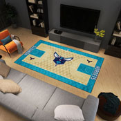Charlotte Hornets 6 ft. x 10 ft. Plush Area Rug, 34432