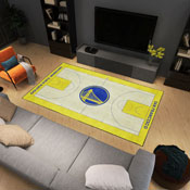 Golden State Warriors 6 ft. x 10 ft. Plush Area Rug, 34438
