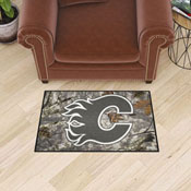 Calgary Flames Camo Starter Mat Accent Rug - 19in. x 30in., 34467