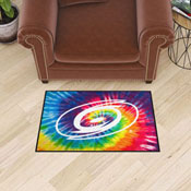Carolina Hurricanes Tie Dye Starter Mat Accent Rug - 19in. x 30in., 34470